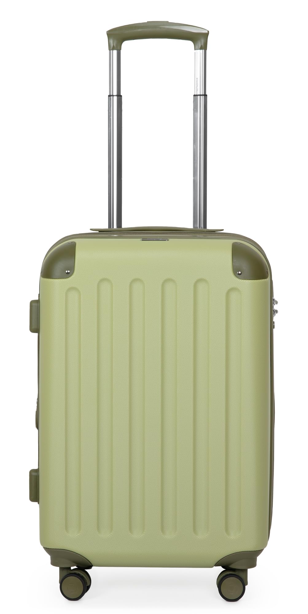HAUPTSTADTKOFFER - Spree - Maleta rígida, Trolley expandible, Equipaje de Viaje, 4 Ruedas Dobles, TSA, 65 cm, 74 litros, Champán — view 56