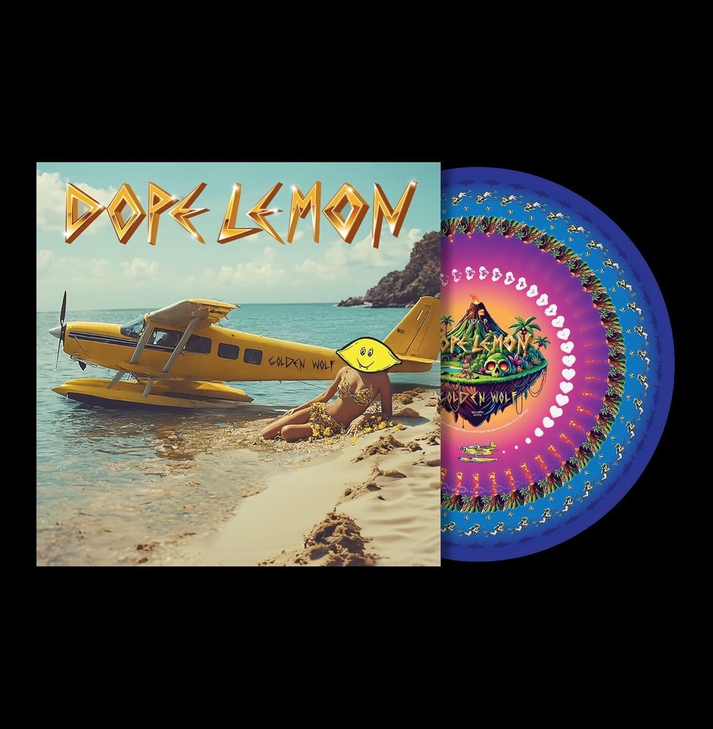 Golden Wolf [Picture Disc LP] por Dope Lemon — capa do álbum