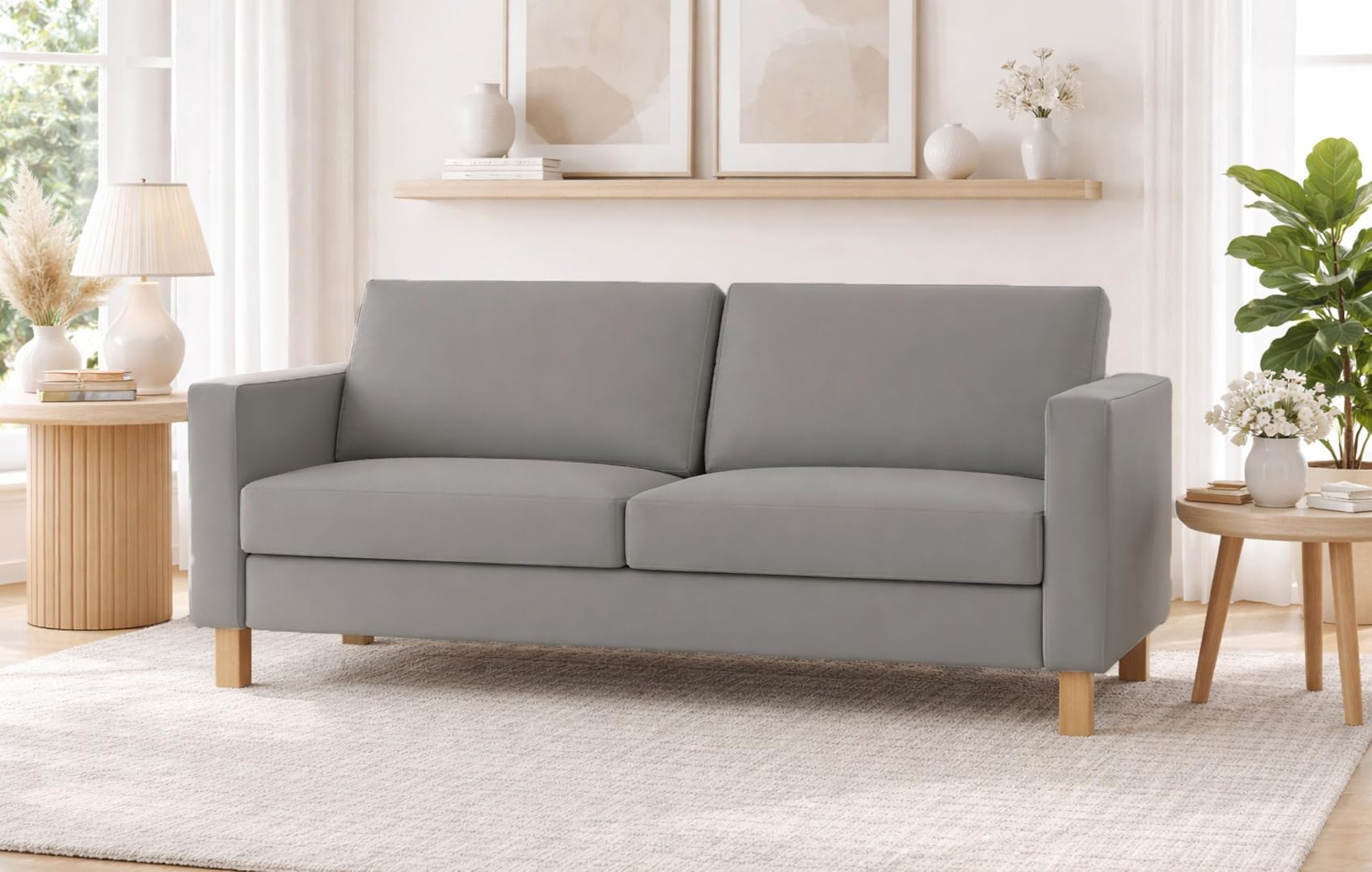 Amazon.com: Sofa Cover Only. The Durable Fabric Karlstad Three