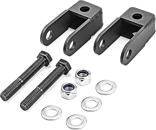 WeiSen Kit de elevación de nivelación de extensión de choque delantero ajustable de 1-3 pulgadas compatible con Chevy Avalanche Fit Silverado 1500
