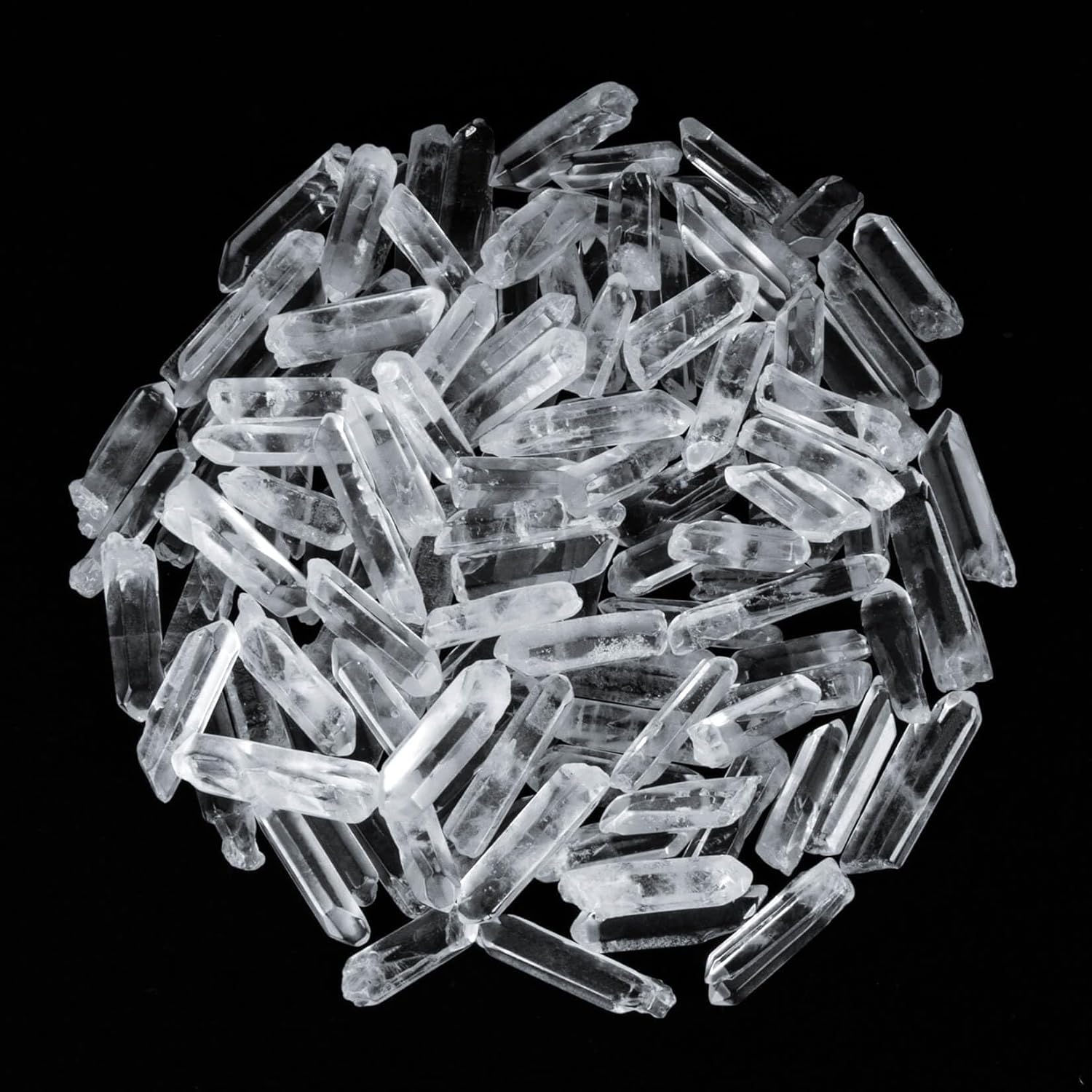 Sukh 0.74lb Clear Quartz Crystals Clear Crystal Quartz