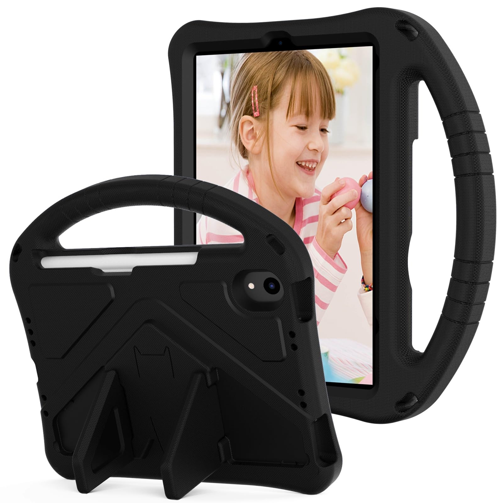 Coque iPad mini 7 2024 pour enfant en EVA rouge antichoc - 7