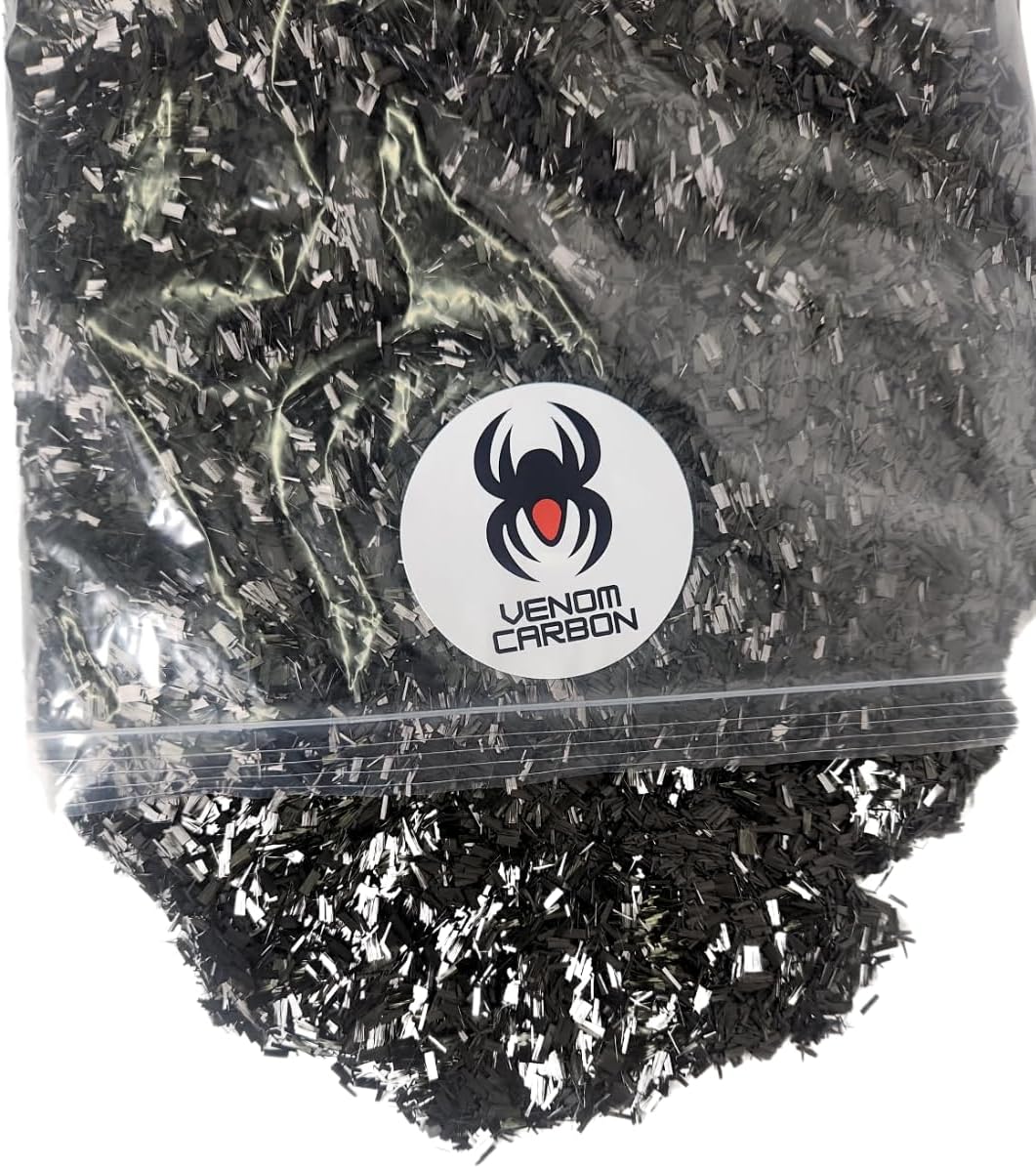 .25 Chopped Carbon Fiber: 1 lb (Making Forged Composites for Automotive, Marine, Motorcycles, Phone Cases, Knife Handles, Gun Stock, and Art)