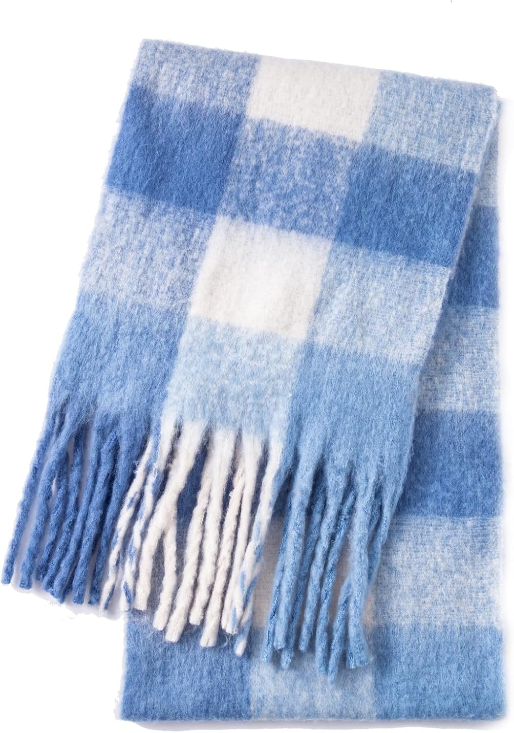 Winter Women Chunky Scarf Warm Blanket Big Thick Large Oversized Wrap Colorful Long Solid Scarves - Image 5