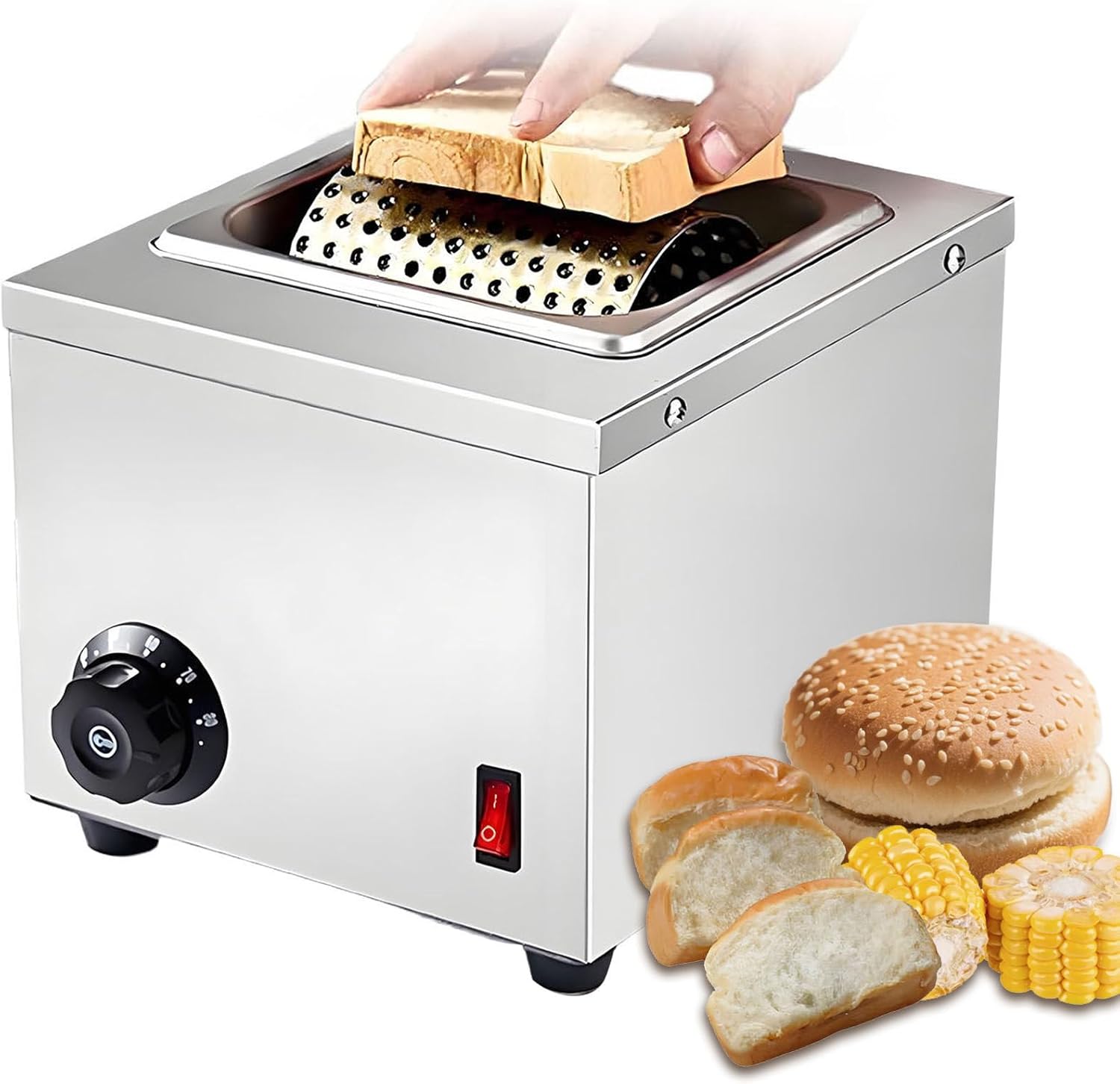Stainless Steel Butter Spreader, Butter Roller, Butter Wheel Warmer, 30-80℃ Temperature Adjustable, 360° Even Spreading, Butters Spreader Wheel for Breakfast, Picnics, Camping