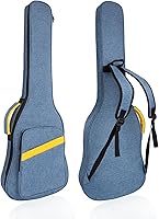 Vista 1 de MUZNOTE Bolsa para Guitarra Eléctrica, Estuche para Guitarra Eléctrica Acolchado Bolsa de Concierto para Guitarra Eléctrica Acolchonado de 0.4