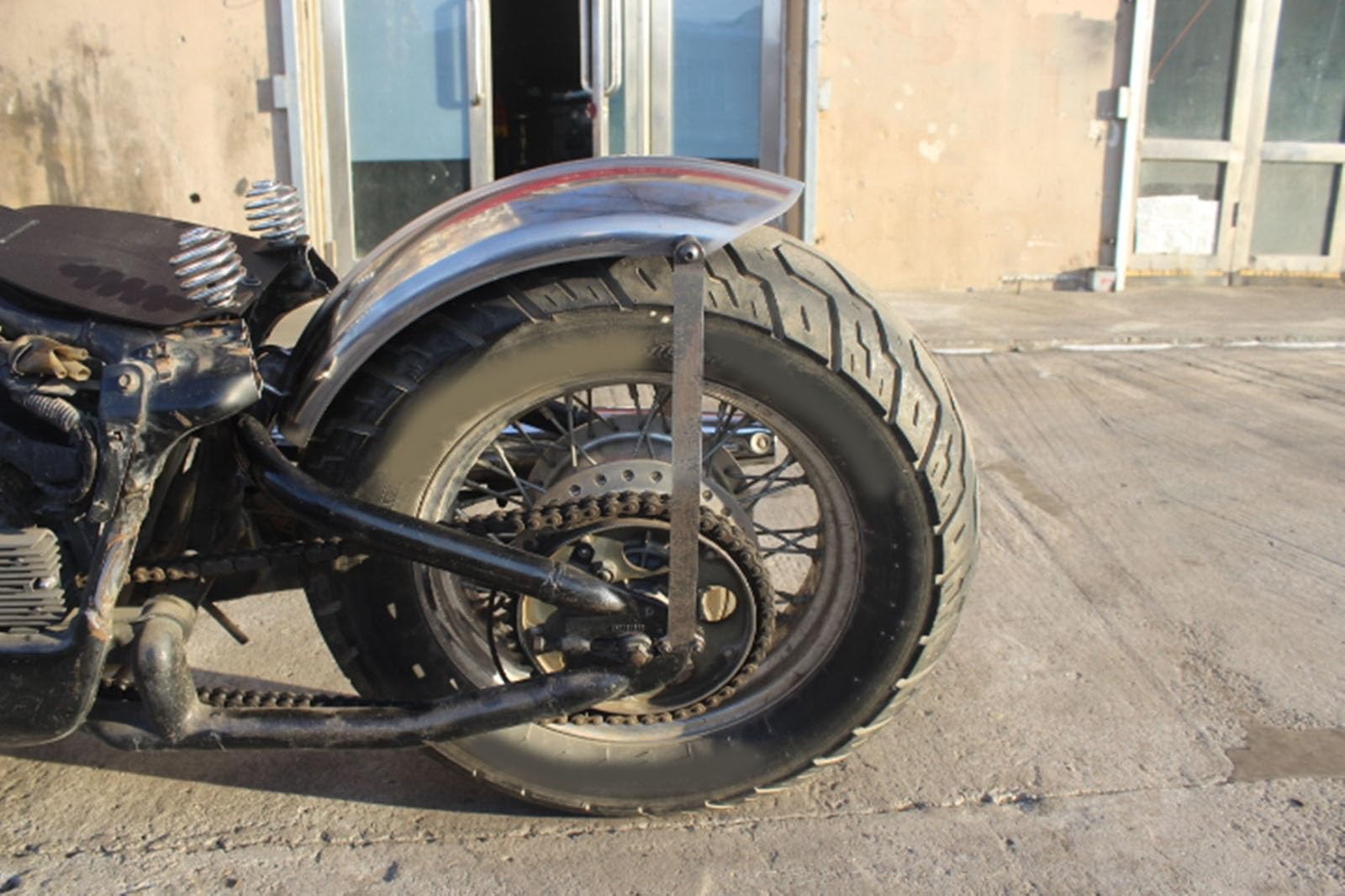 Copertura Parafango Posteriore Del Motociclo Per Shadow 400 600 VLX VLX400 VLX600 Ruota Splash Shield Mud Guard Splasher