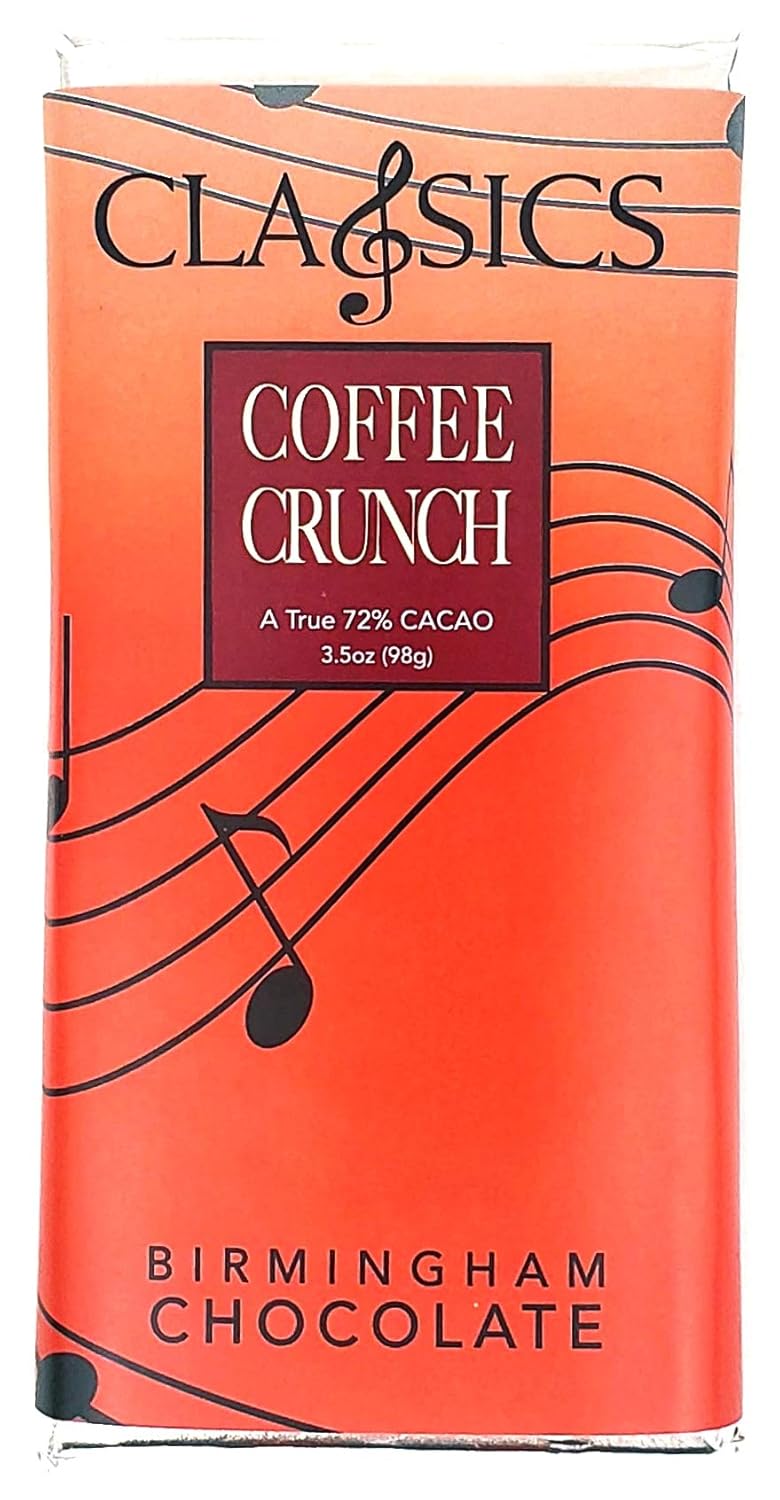 Buy Classics Dark Chocolate Bar, Coffee Toffee Crunch 72 Cacao, 3.5 oz