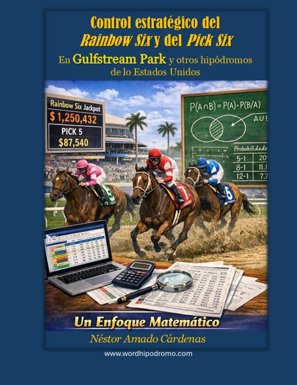 Control estratégico del Rainbow Six y del Pick Six: En Gulfstream Park y otros hipódromos de lo Estados Unidos