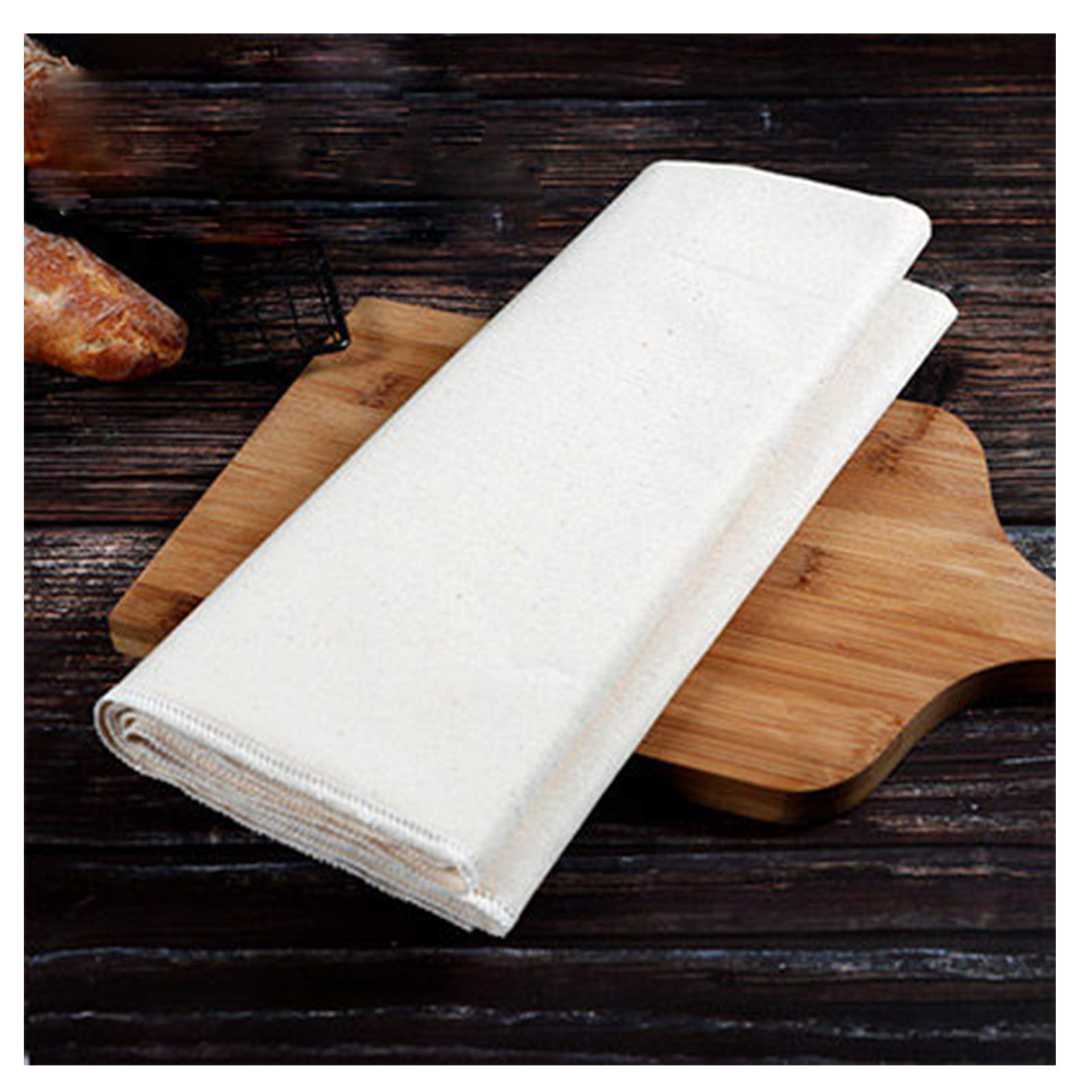 Bäckerleinen Teigtuch, brottuch Professionelles Gärtuch, Leinentuch zur Brot-Fementation, Teigbäckertuch, Baguettematte, Gebäck