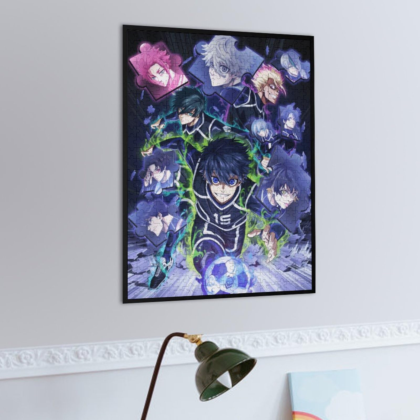 Amazon | ブルーロック ジグソーパズル 500ピース 益智減圧玩具 木製