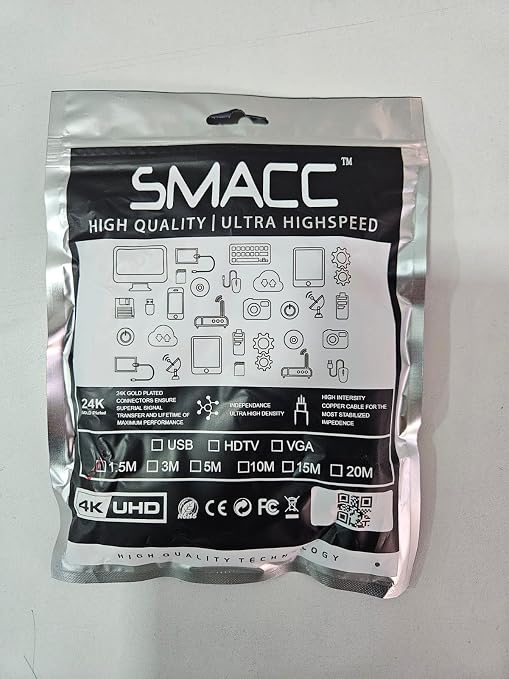SMACC High-Speed 3M RJ45 Cat6 Ethernet Cable  thumbnail 3