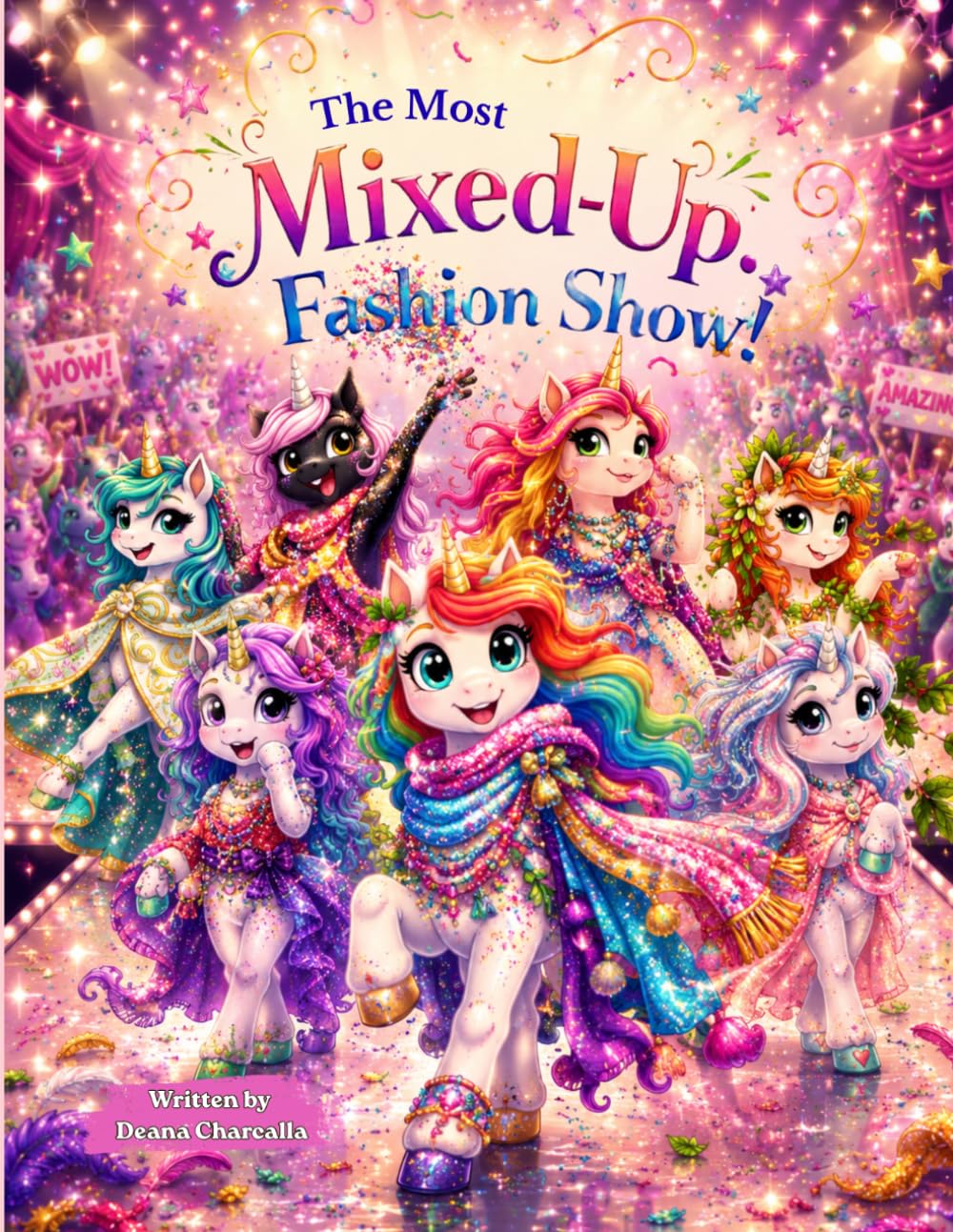 The Most Mixed-Up Fashion Show!: A Funny Unicorn Story About Friendship, Confidence, Glitter, and Being Yourself