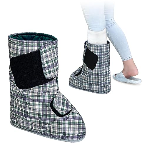 Mybow Funda de molde para piernas, funda para calcetines para después de la cirugía, protector de yeso de pierna, funda acolchada para piernas,