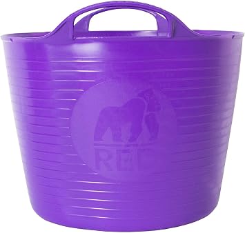 Red Gorilla - Tubtrug Flexible Multipurpose Tub Small Purple 14 Ltr