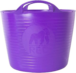 Red Gorilla - Tubtrug - Tina Flexible Multiusos pequeña, Color Morado, 14 litros