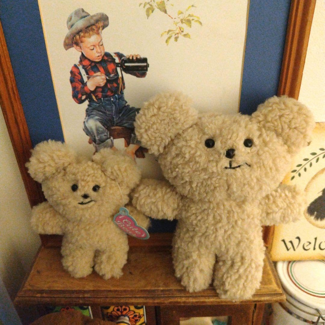 Amazon.co.jp: 韓国 korea パンゴム ぬいぐるみ チェーン 小 大 2体  