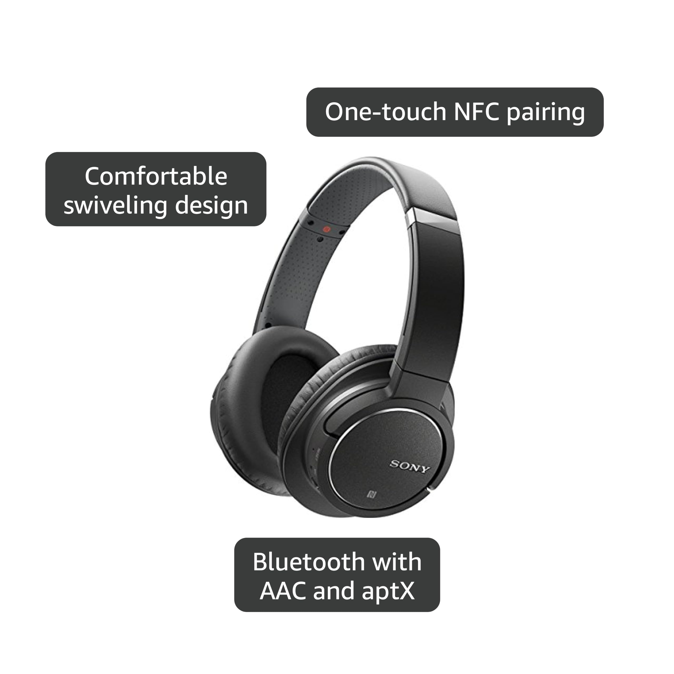 SONY ヘッドホン MDR-ZX770BN Amazon.com: Sony MDRZX770BN Bluetooth and Noise Canceling Headset