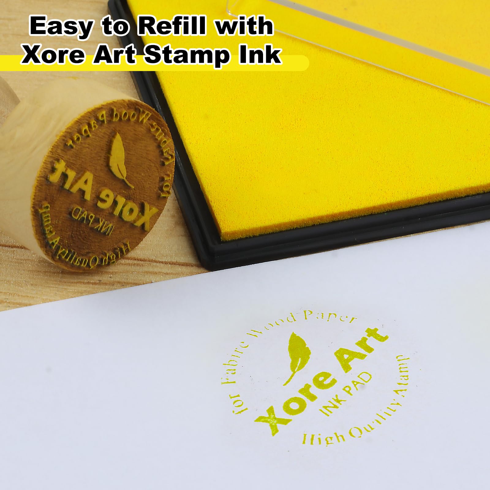 Baby Footprint Ink Pad - Washable & Refillable -4