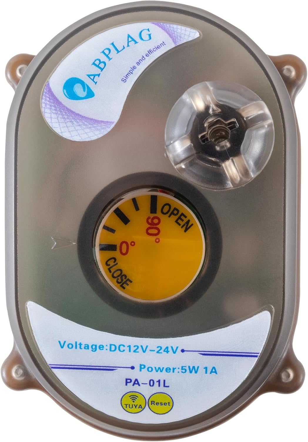 Smart Electric Ball Valve 1 inch Full bore Ball Valve Tuya APP Smart WiFi Water Shut-Off Valve, Actuator 24V AC110V-230V Power Adapter and Automatic Return Setting. Smart Timer Water Valve DN25MM