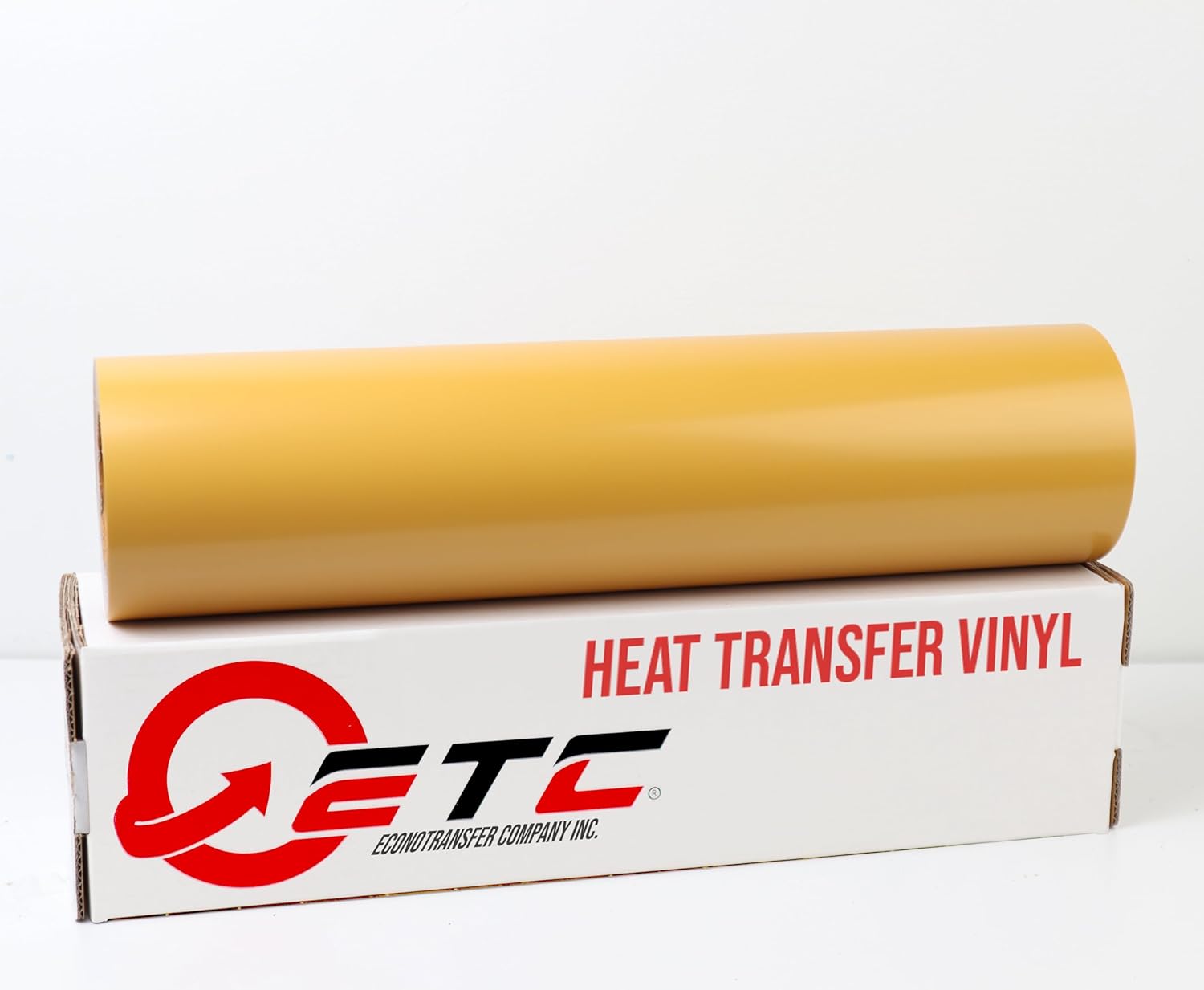 Puff Heat Transfer Vinyl- 20 inch Wide HTV Vinyl for Heat Press Iron on Vinyl for DIY T-Shirts Fabrics - EconoPuff Heat Transfer Vinyl (27.25 Yards, Latte)