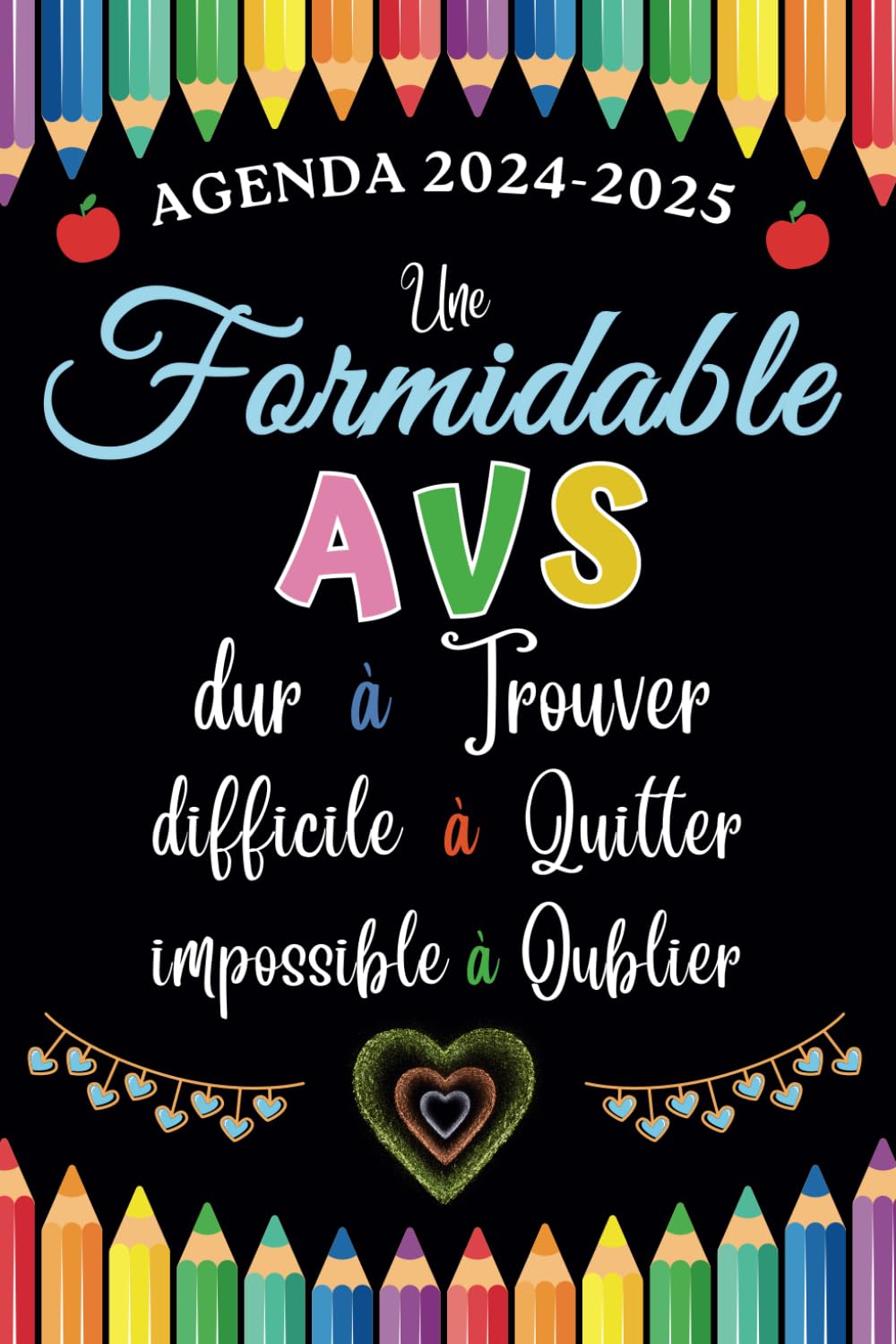 Une Formidable AVS dur à trouver.: Très joli Planificateur personnalisé pour éducatrice d'école maternelle | Cadeau AVS