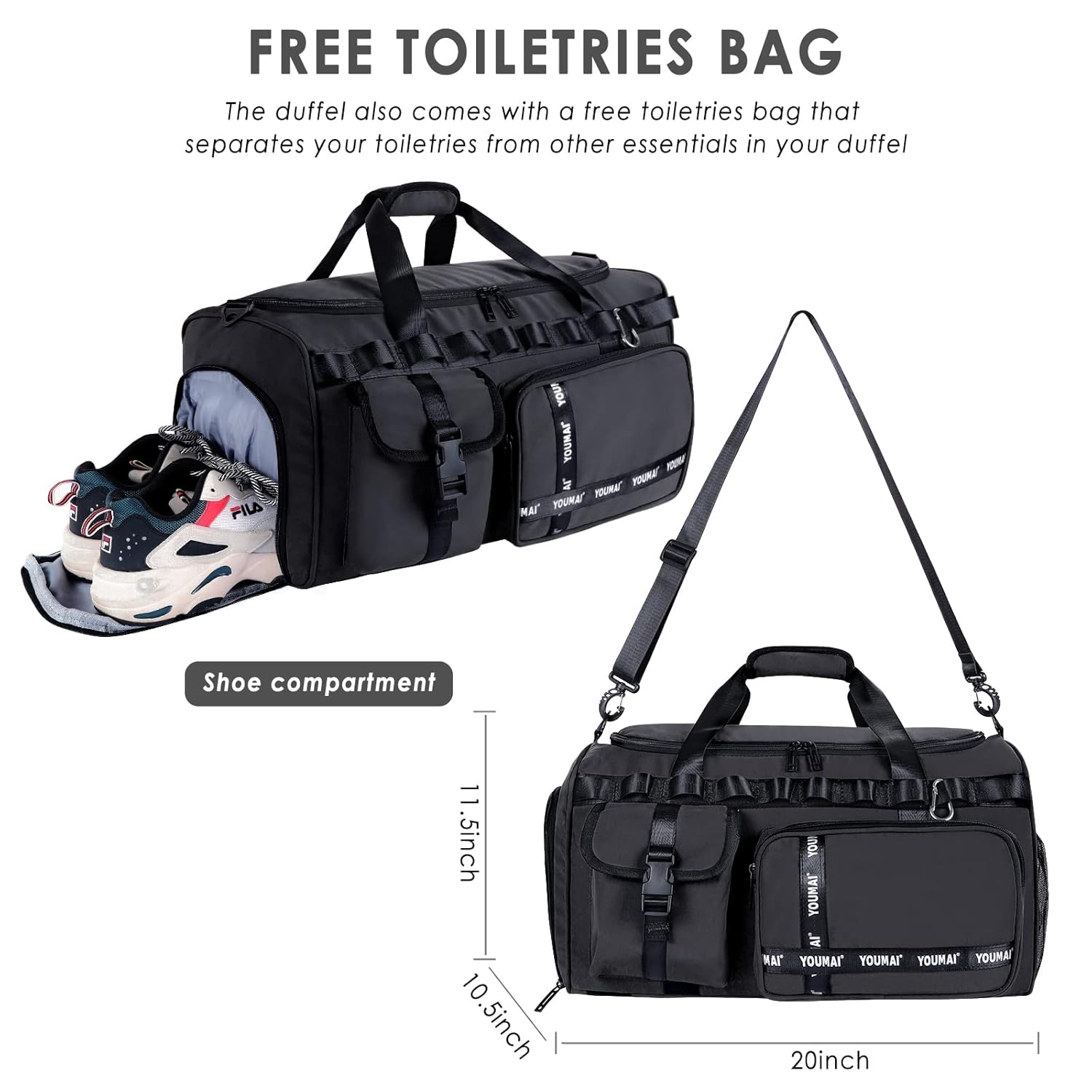 Bolsa esportiva masculina de viagem, bolsa esportiva de 40 L, mochila de ginástica para mulheres, viagem, grande, impermeável, para caminhadas, seco/molhado, bolsa tática, bolsa… em promoção! Veja a oferta e mais achadinhos de Mochilas & Pastas Masculinas 6 Hoje é o melhor dia para comprar Bolsa esportiva masculina de viagem, bolsa esportiva de 40 L, mochila de ginástica para mulheres, viagem, grande, impermeável, para caminhadas, seco/molhado, bolsa tática, bolsa… com aquele preço maroto! Promoção! Aproveite a oferta! 6