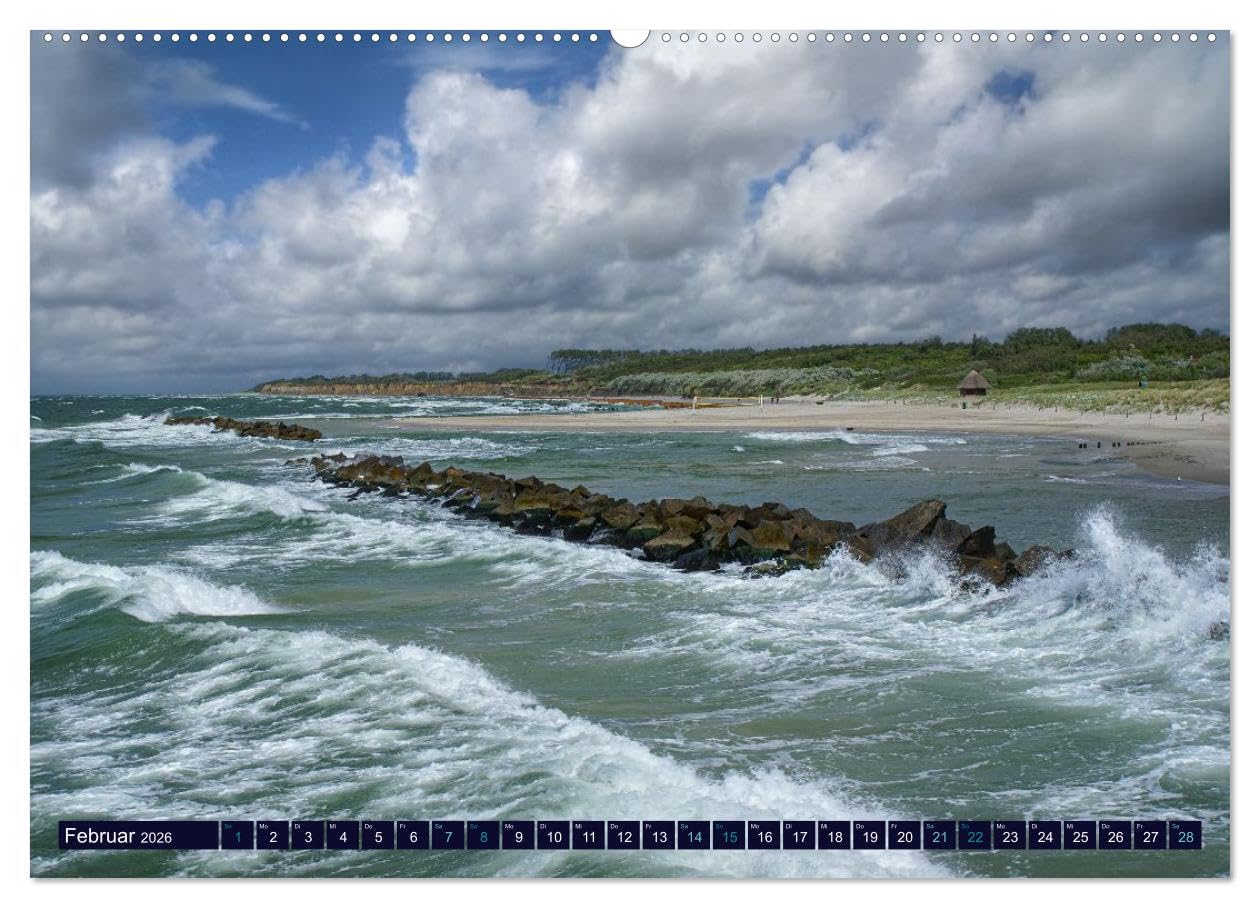 Ostseeträume (hochwertiger Premium Wandkalender 2026 DIN A2 quer), Kunstdruck in Hochglanz: Ein stimmungsvoller Ostsee-Kalender mit eindrucksvollen ... und ruhigen Meeresmomenten. (CALVENDO Orte)
