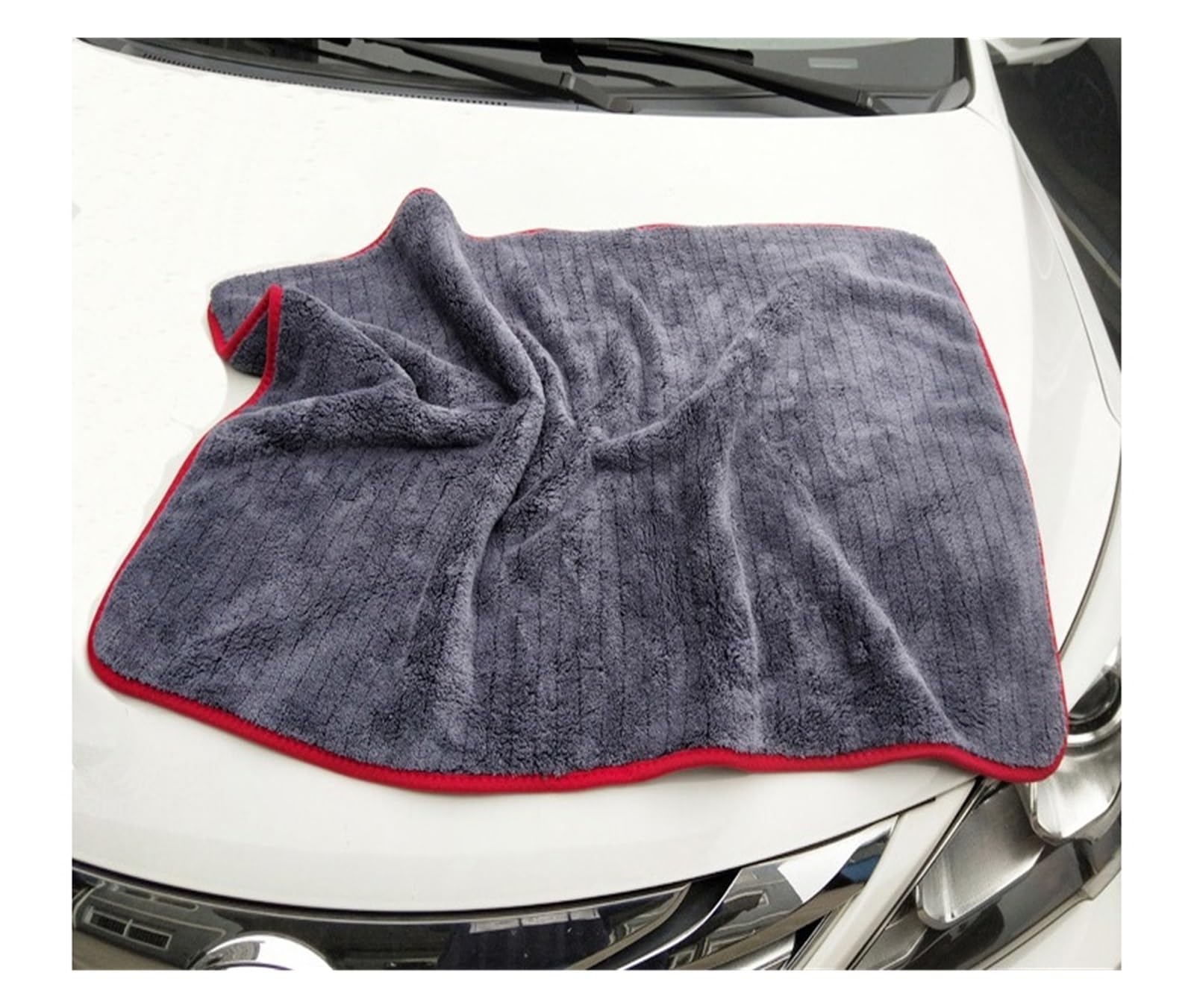 1 2 pcs Extra Soft 60 90cm Car Wash Microfiber Towel Car Cleaning Drying Cloth 900GSM Car Care — view 5