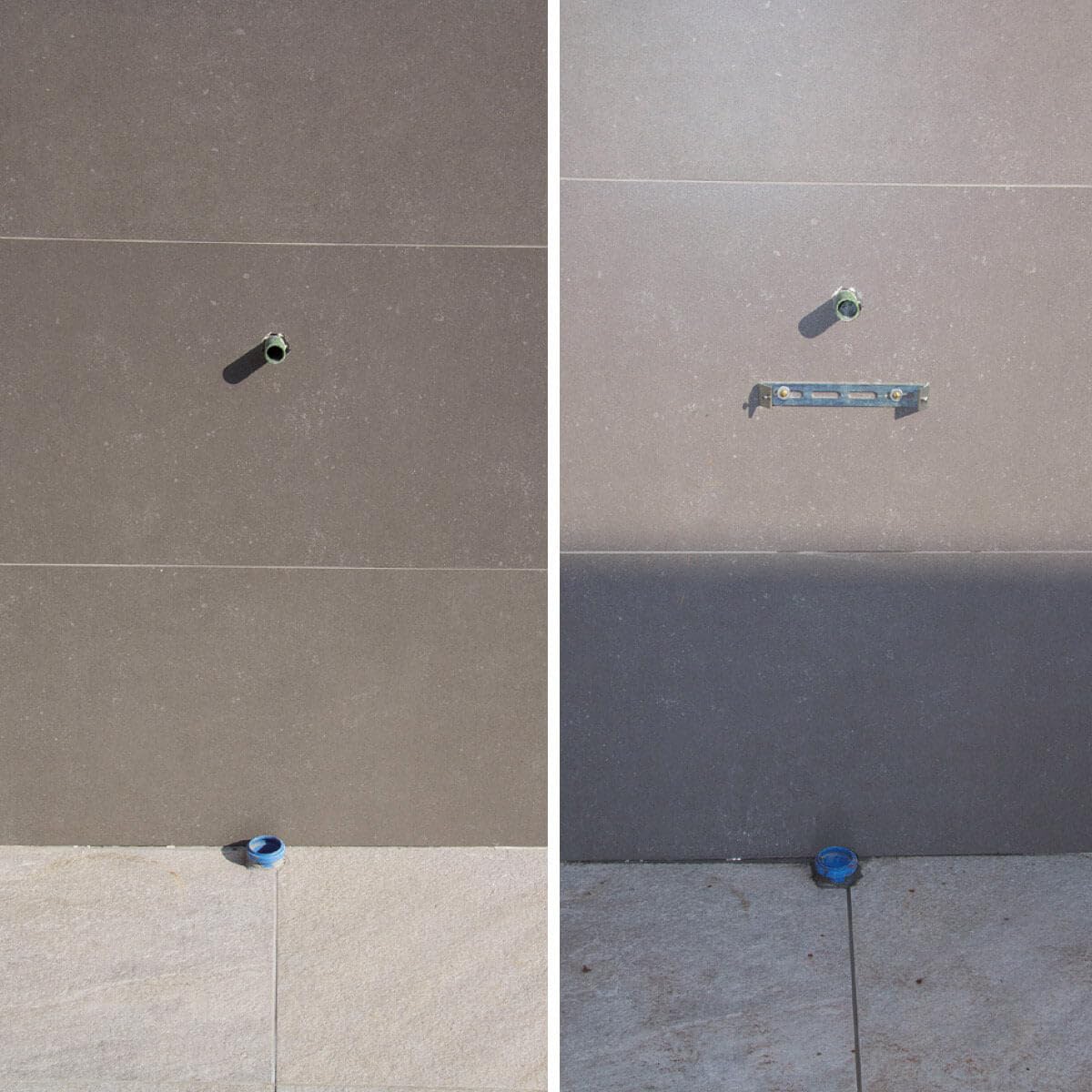 belfer Fontana a Parete da Giardino con Rubinetto e Secchio 42/PRT Antracite