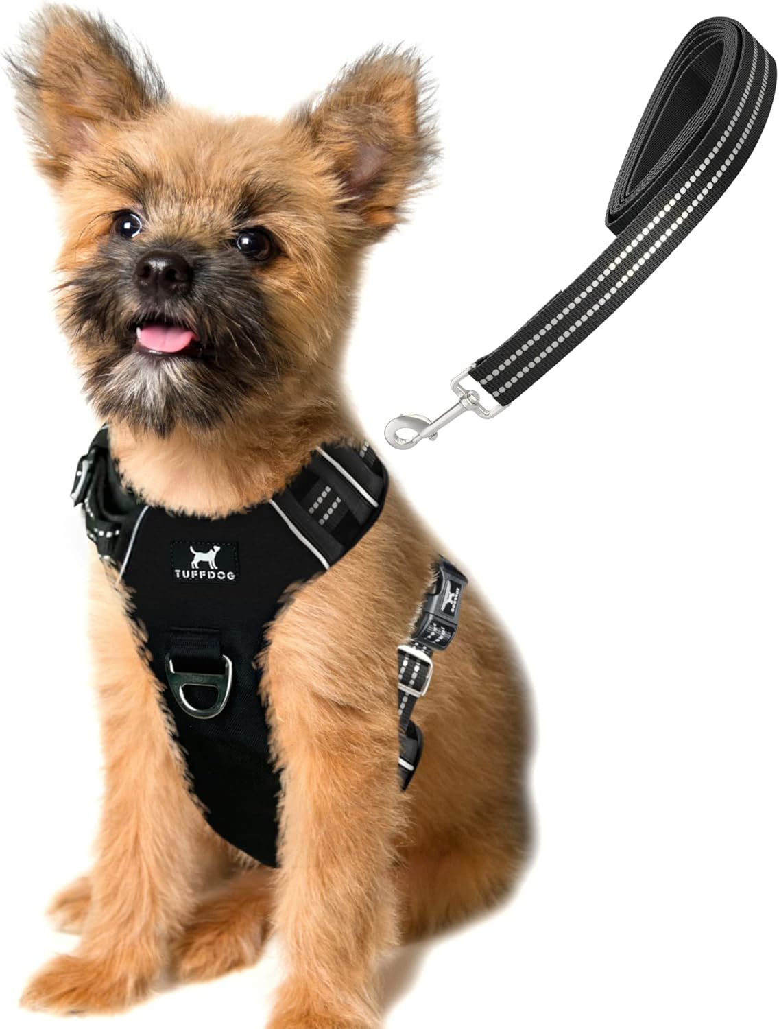 TUFFDOG EasyFit Dog Harness Small Dog Fast Release Neck Clip