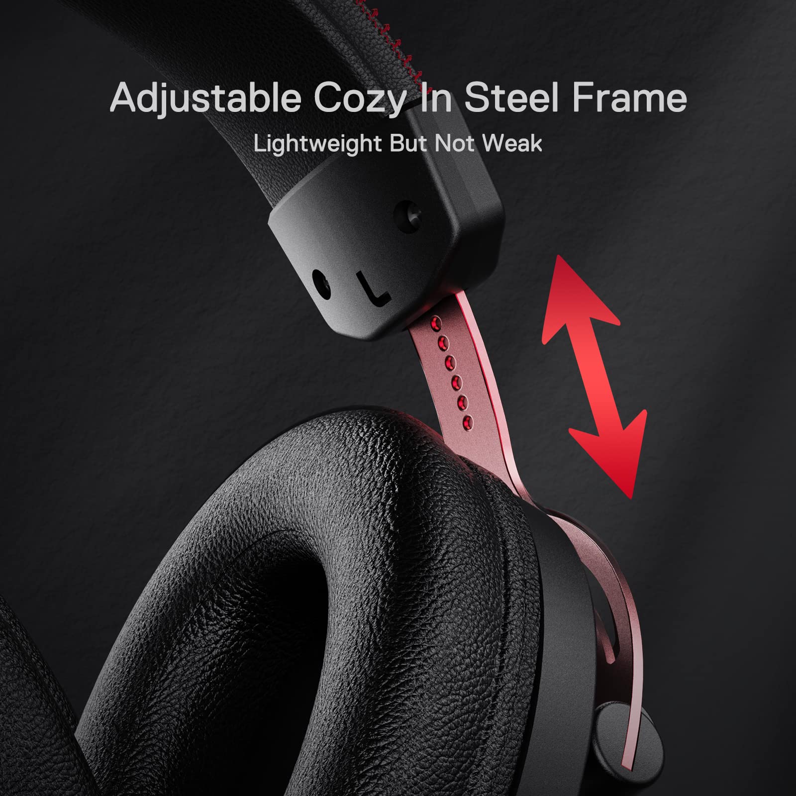 Redragon H386 kabelgebundenes Gaming-Headset - 7.1 Surround Sound - 53MM Audio-Treiber Memory Foam-Ohrpolstern mit strapazierfähigem Stoffbezug - Multiplattform-Kopfhörer - USB-Anschluss für PC/PS4/NS