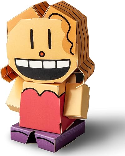 CUBLES Juego de construcción de juguetes, rompecabezas 3D y kit de origami, juguetes STEM - The Dog Man Series - Yolay Caprese