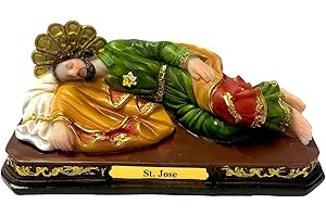 5 Inch Saint Joseph Sleeping Statue with Base: A Serene and Detailed Figurine