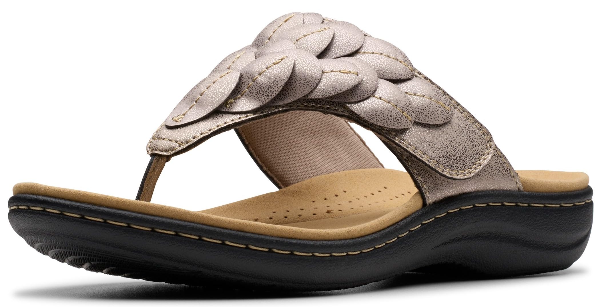 Clarks Women's Laurieann Palm Flip-Flop