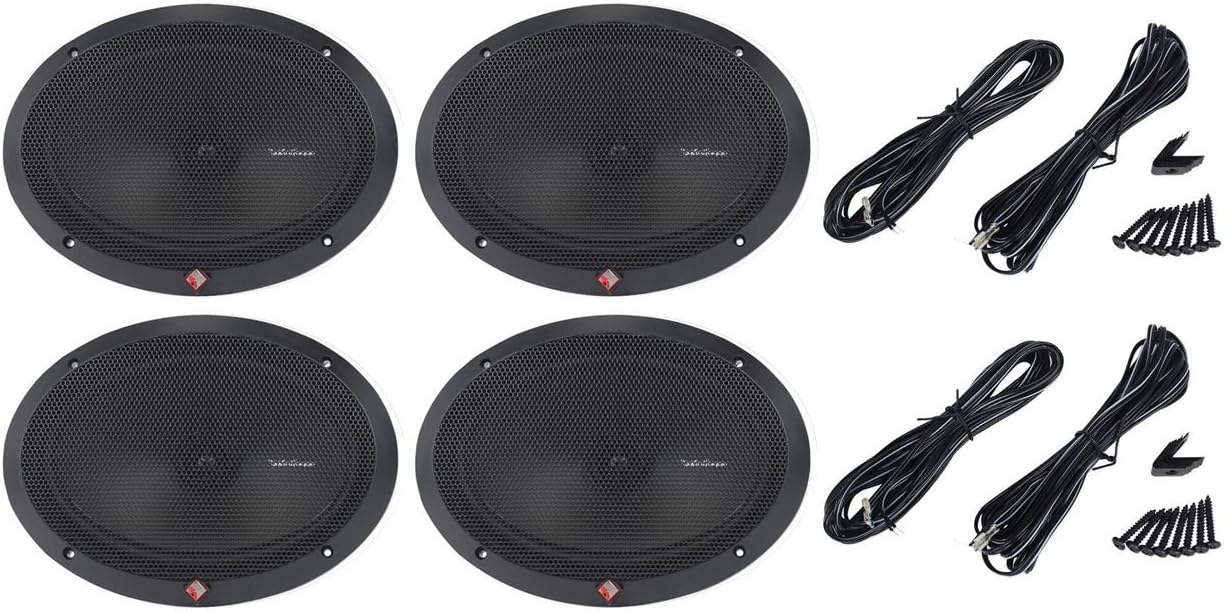 Car Speakers & Speaker Systems PAIR R169X2 ROCKFORD FOSGATE 6X9" 2WAY