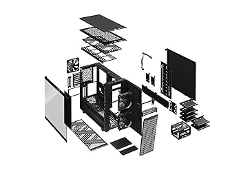 PCケース(自作PC用) Fractal Design Define 7 Black TG Define 7 — Fractal Design