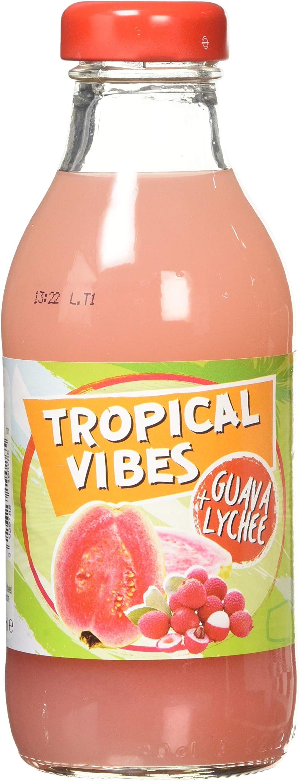 Tropical VibesGuava lychee Drink, Exotic Flavors, Refreshing Summer Drink, Pack of 15.