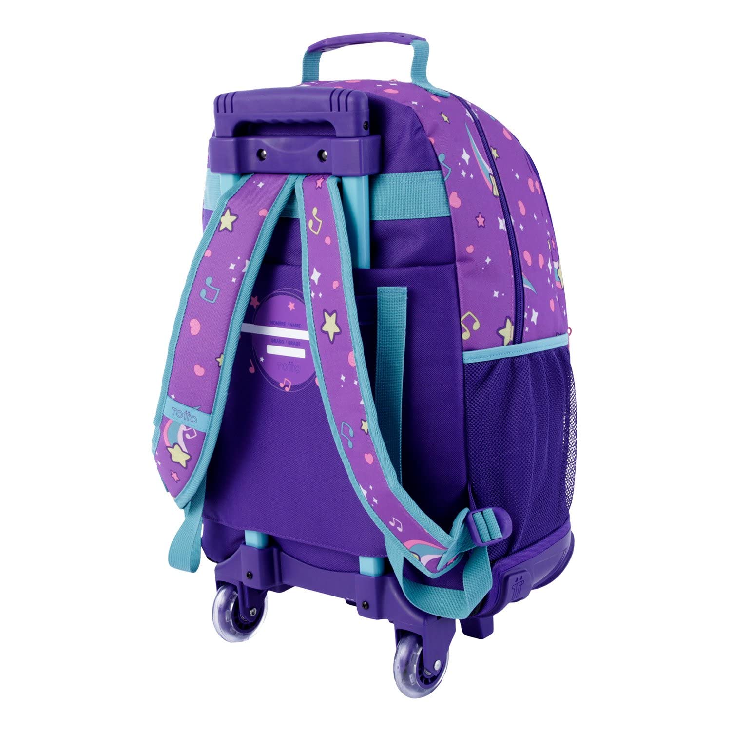 TOTTO Mochila Escolar Grande Ruedas - Lena