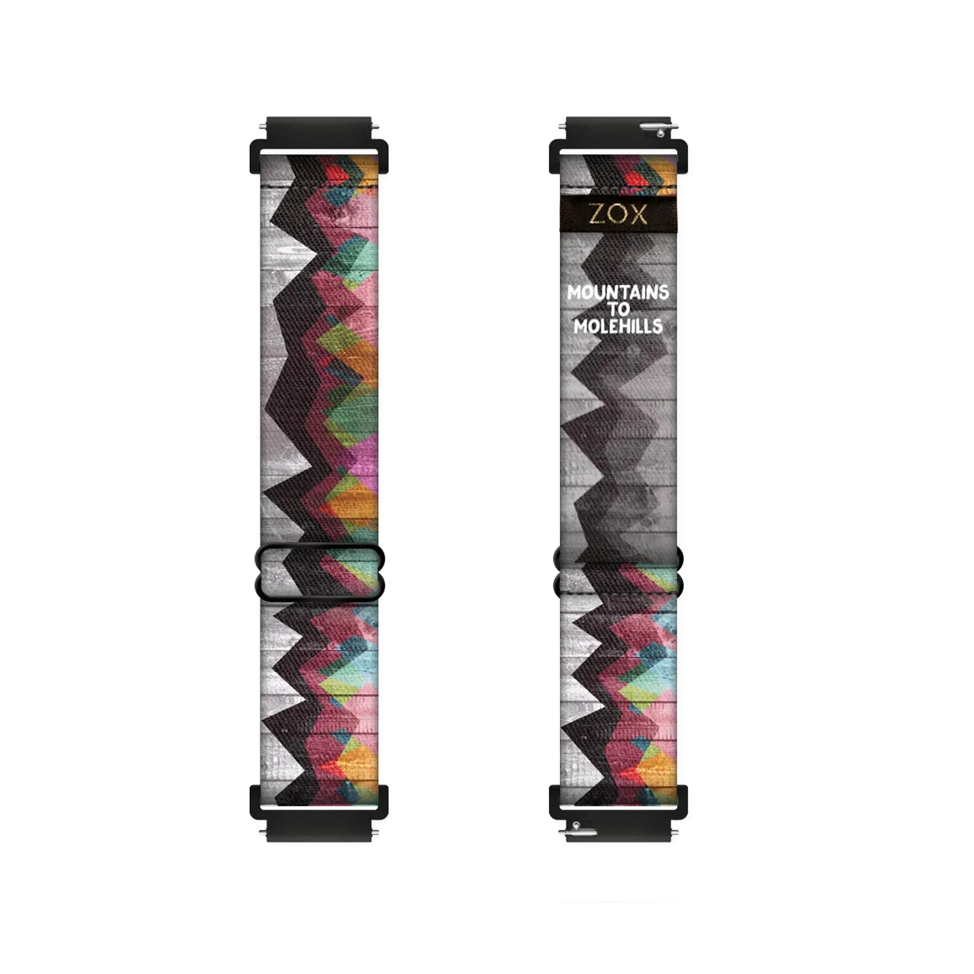 ZOX Android Smart Watch Band – Elastic Band with Motivational Affirmations and Beautiful Artwork – Gifts for Men, Women & Kids