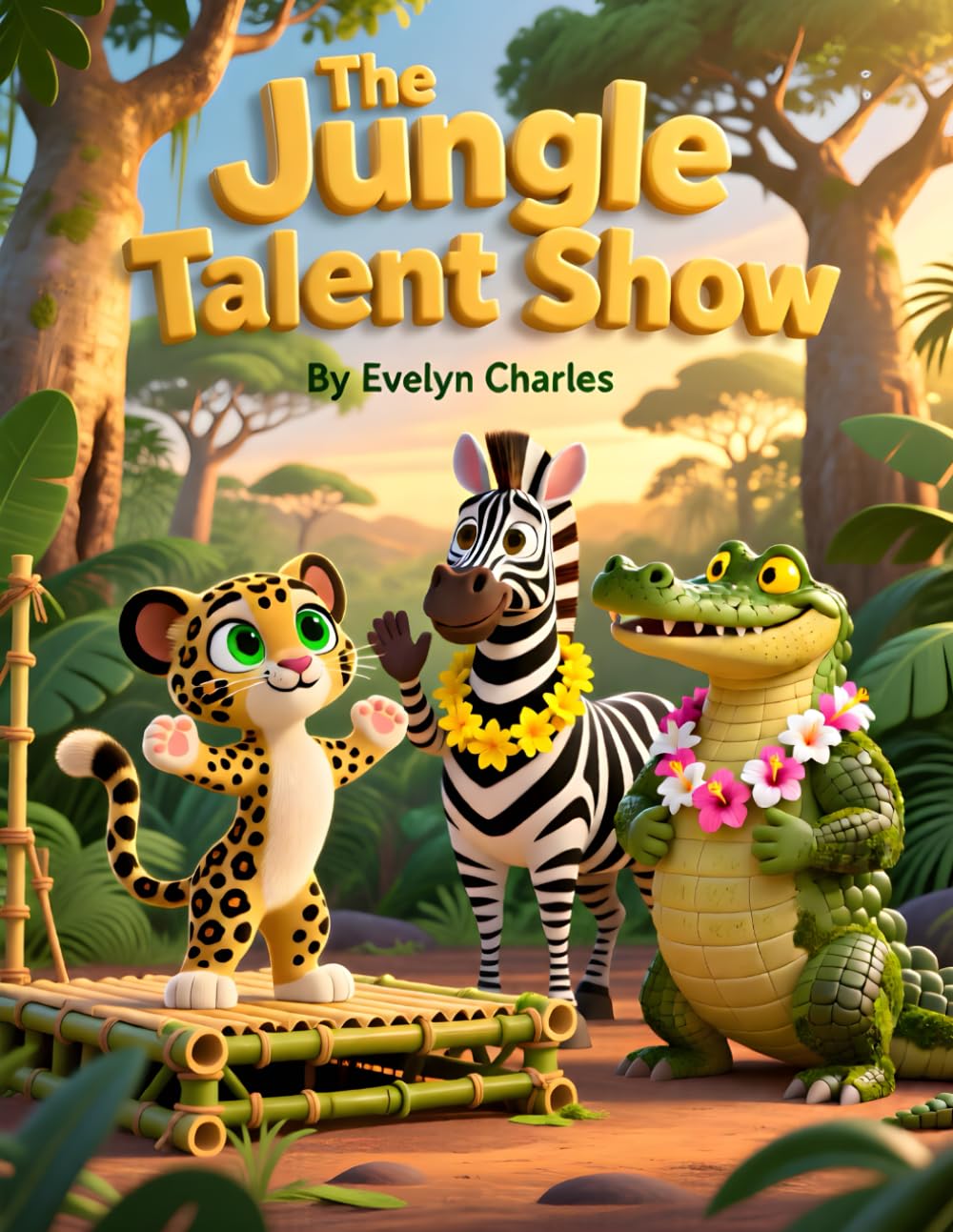 The Jungle Talent Show - Children Bedtime Story Book