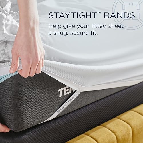 Miniatura 6 de TEMPUR ProAir - Juego de sábanas color blanco, tamaño King