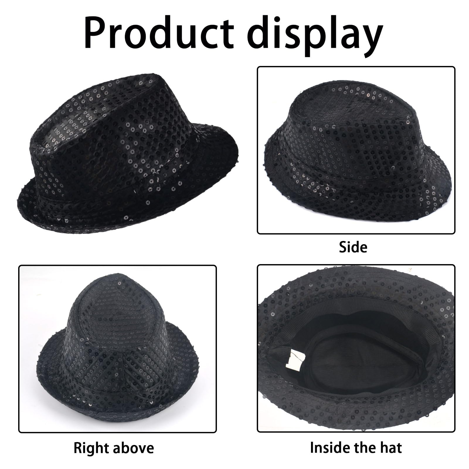 AWAVM Costume Kids Hat for Boy Girls Western Jazz Dance Hat - Image 4