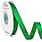 Ribbli Emerald Green Double Faced Satin Ribbon,1/2 x Continuous 25 Yards,Use for Bows Bouquet,Gift Wrapping,Christmas Decorating