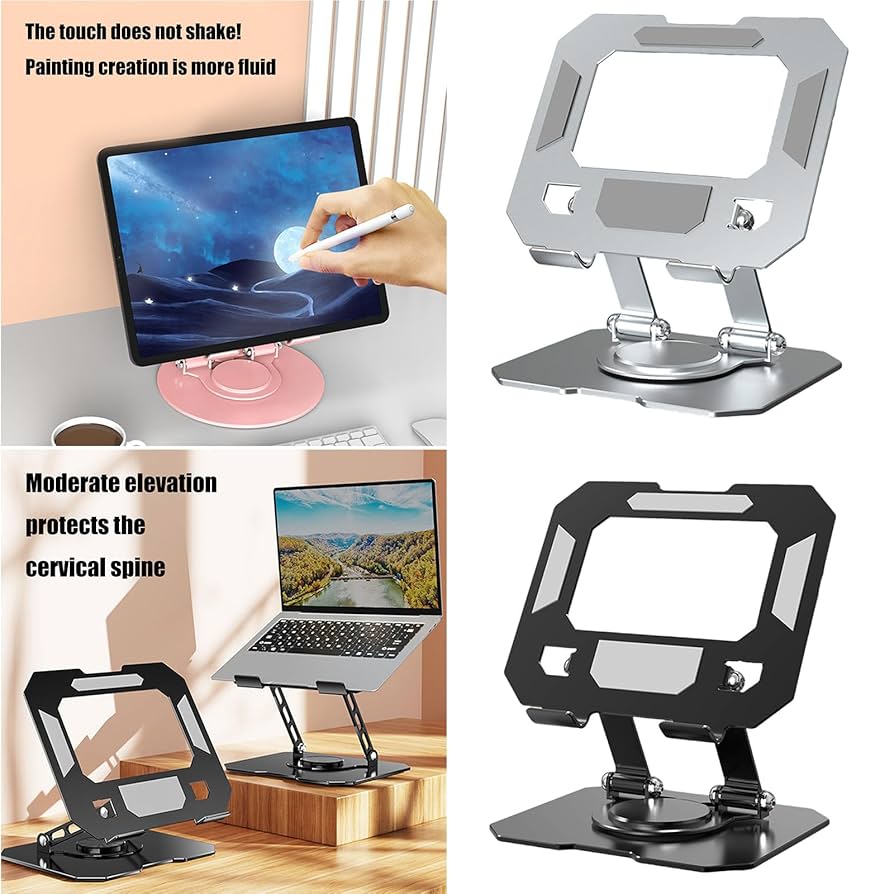 人間工学に基づいたラップトップスタンド（色：ミッドナイトブルー） Amazon.co.jp: ラップトップノートブックスタンドホルダー 人間