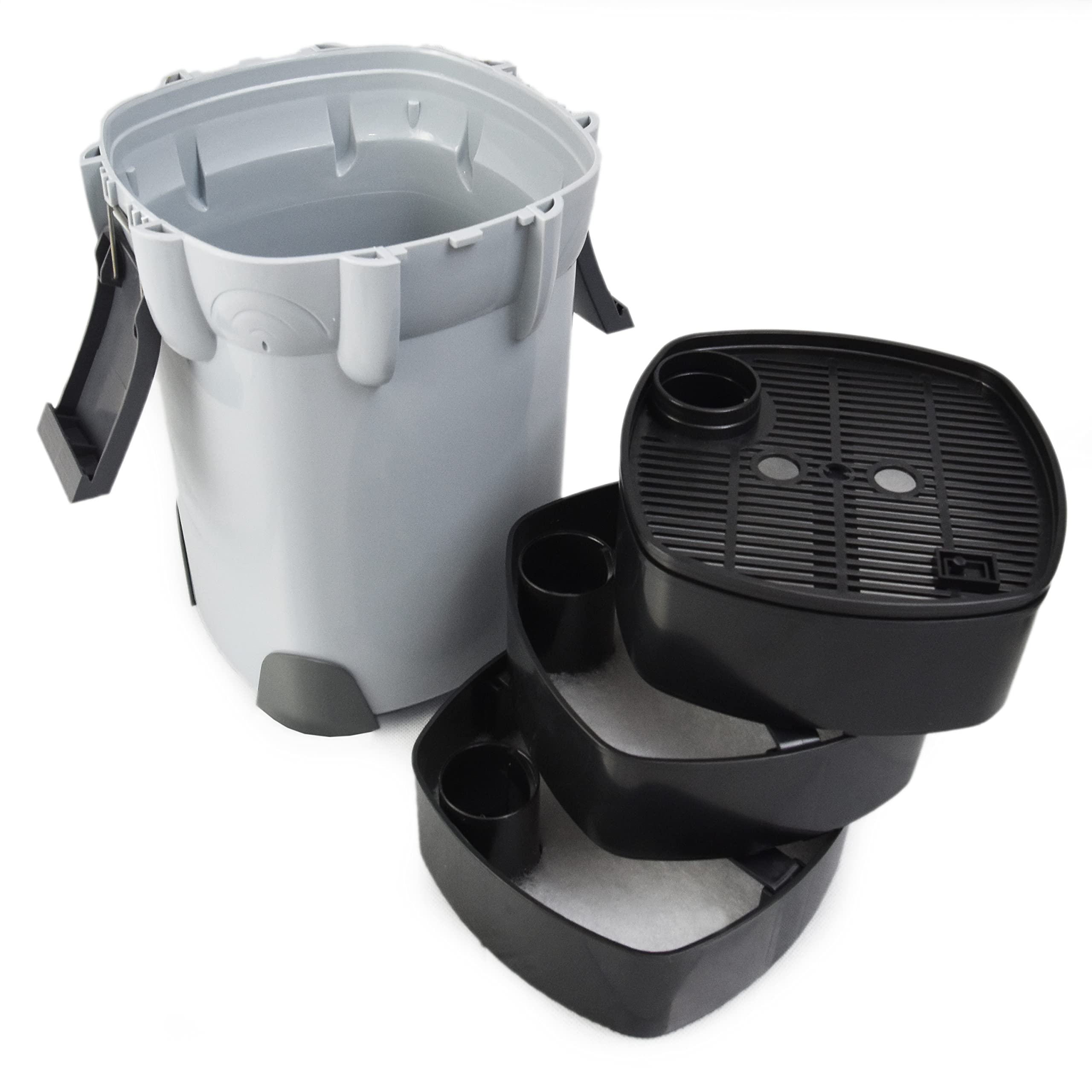 Esterno SunSun Acquario Pesci HW-402B 3 stadi 1000L/h UVC 9W Materiale filtrante