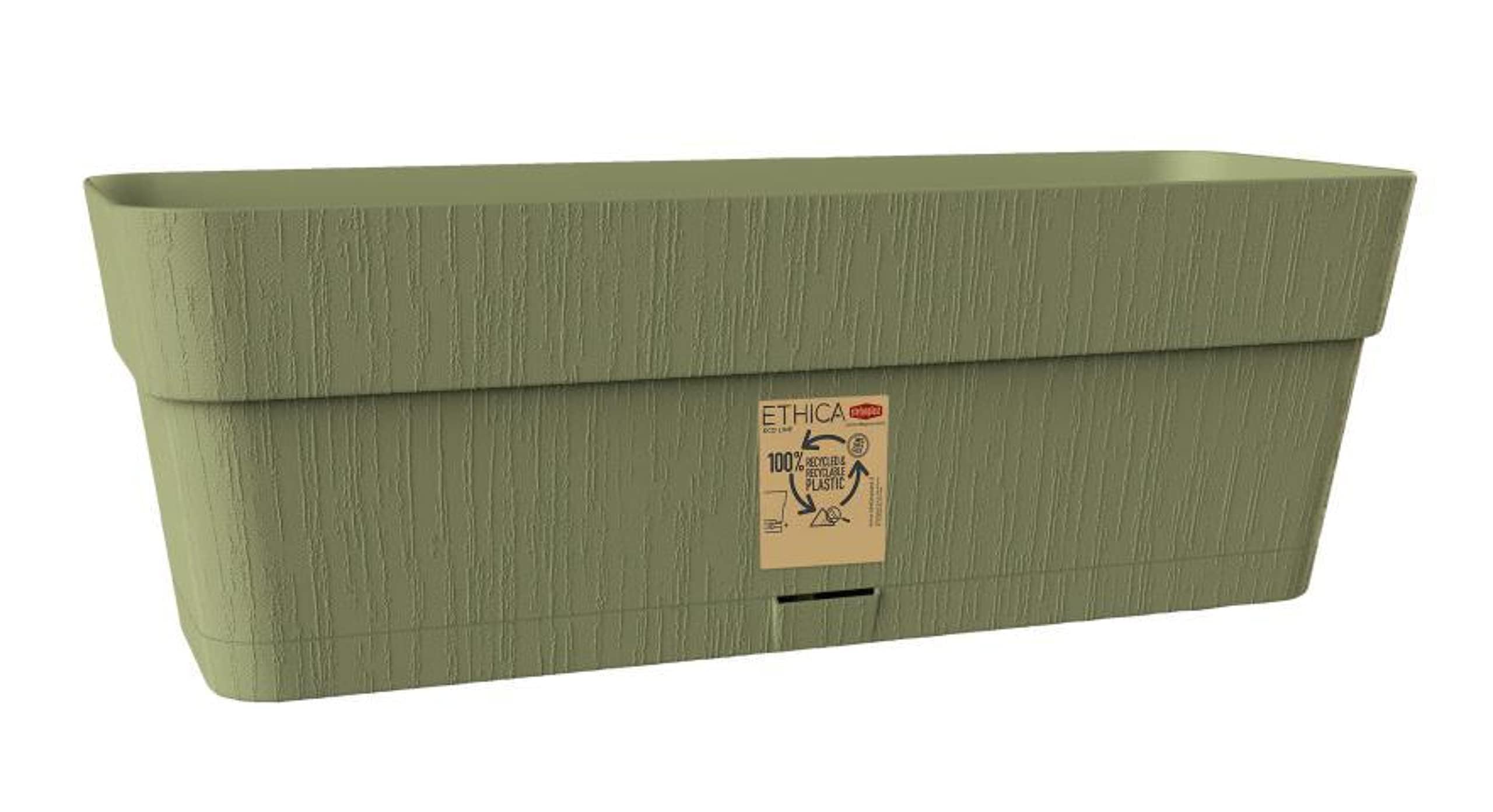 Fioriera Quadrata Stewart Da Giardino E Balcone – 30 Cm, Verde, Made In UK (2134019) - Foto 3