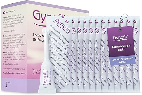 Gel vaginal de ácido láctico - Hidratante vaginal - Restaurador de equilibrio de pH - Salud vaginal - Previene picazón, ardor y olor - Aplicador