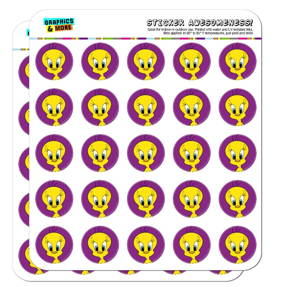 Looney Tunes Tweety Bird Planificador Calendario Scrapbooking Manualidades Pegatinas