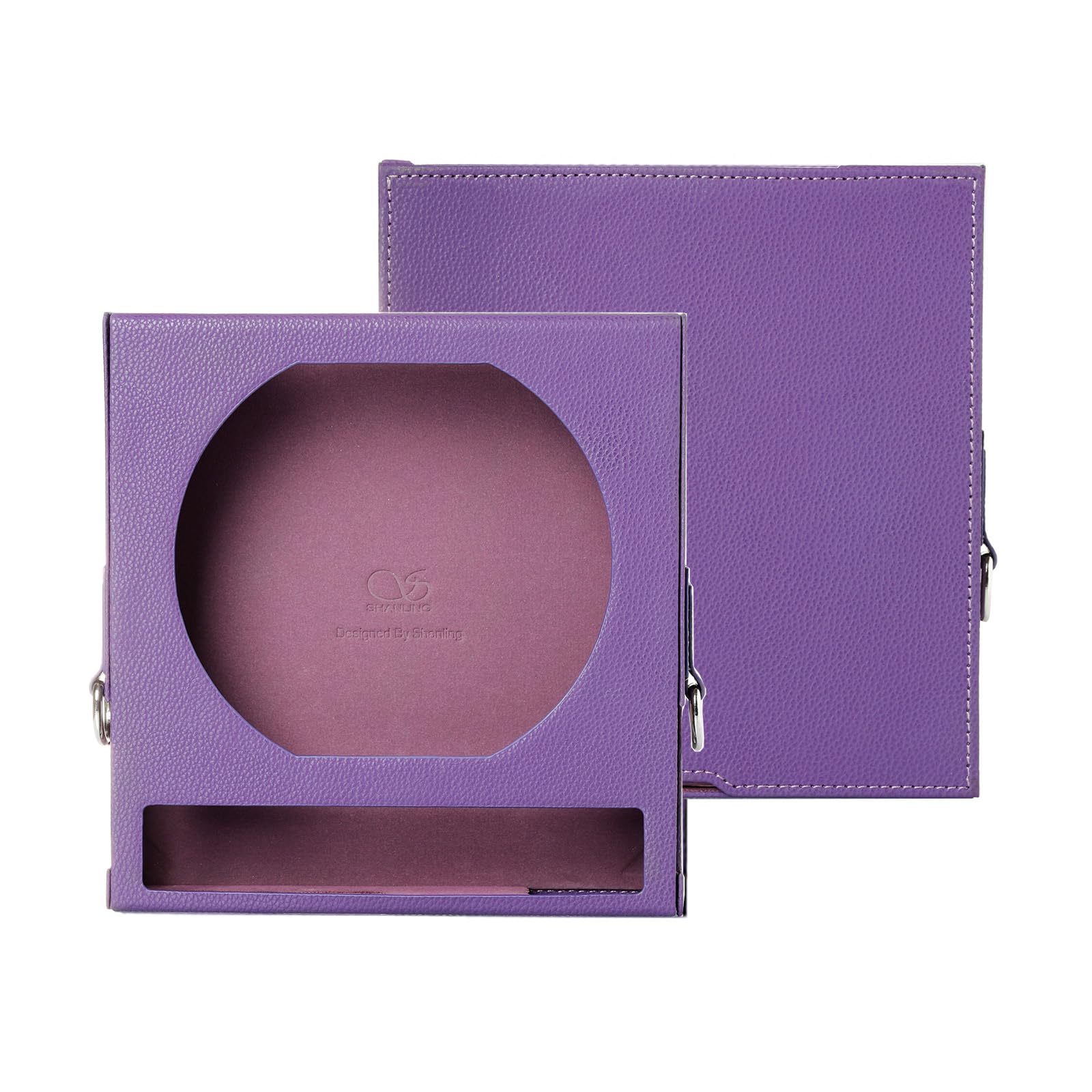 SHANLING EC Zero CD Player Ledertasche Spezielle Schutzhülle für EC Zero T Portable CD Player PU Leder Material Lila